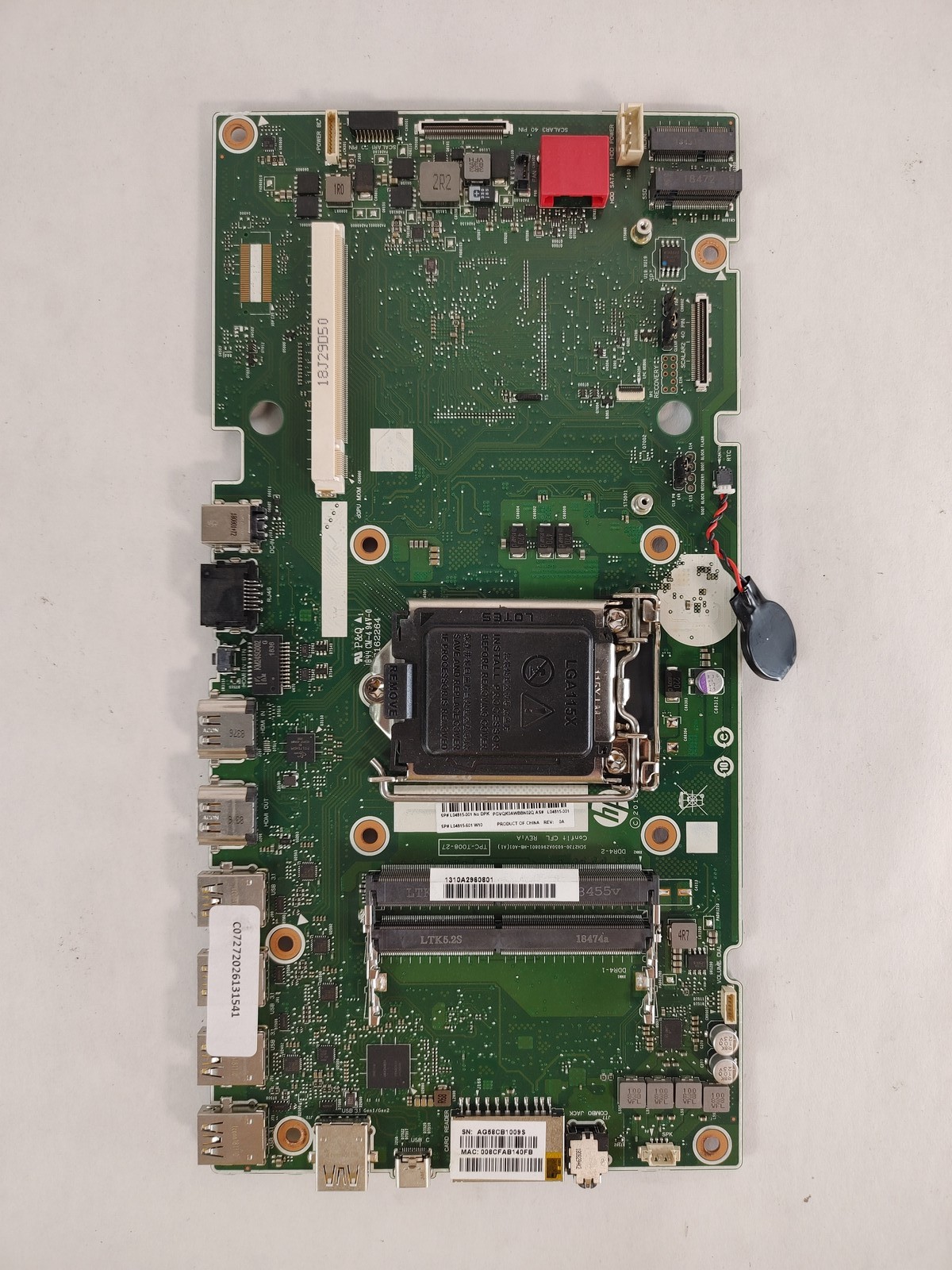 HP ENVY 27-b214 Intel LGA 1151 DDR4 Desktop Motherboard L04815-001
