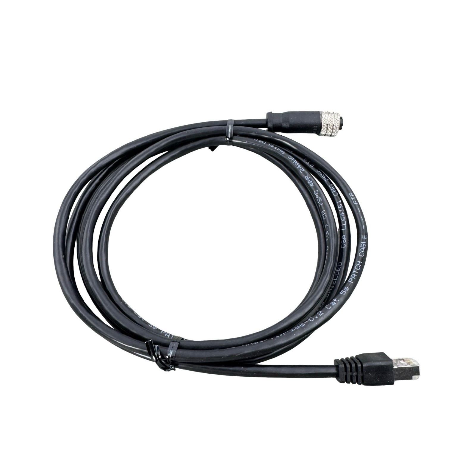 FLIR T128390ACC Ethernet Cable M12 to RJ45 Industrial Camera Network Cable New