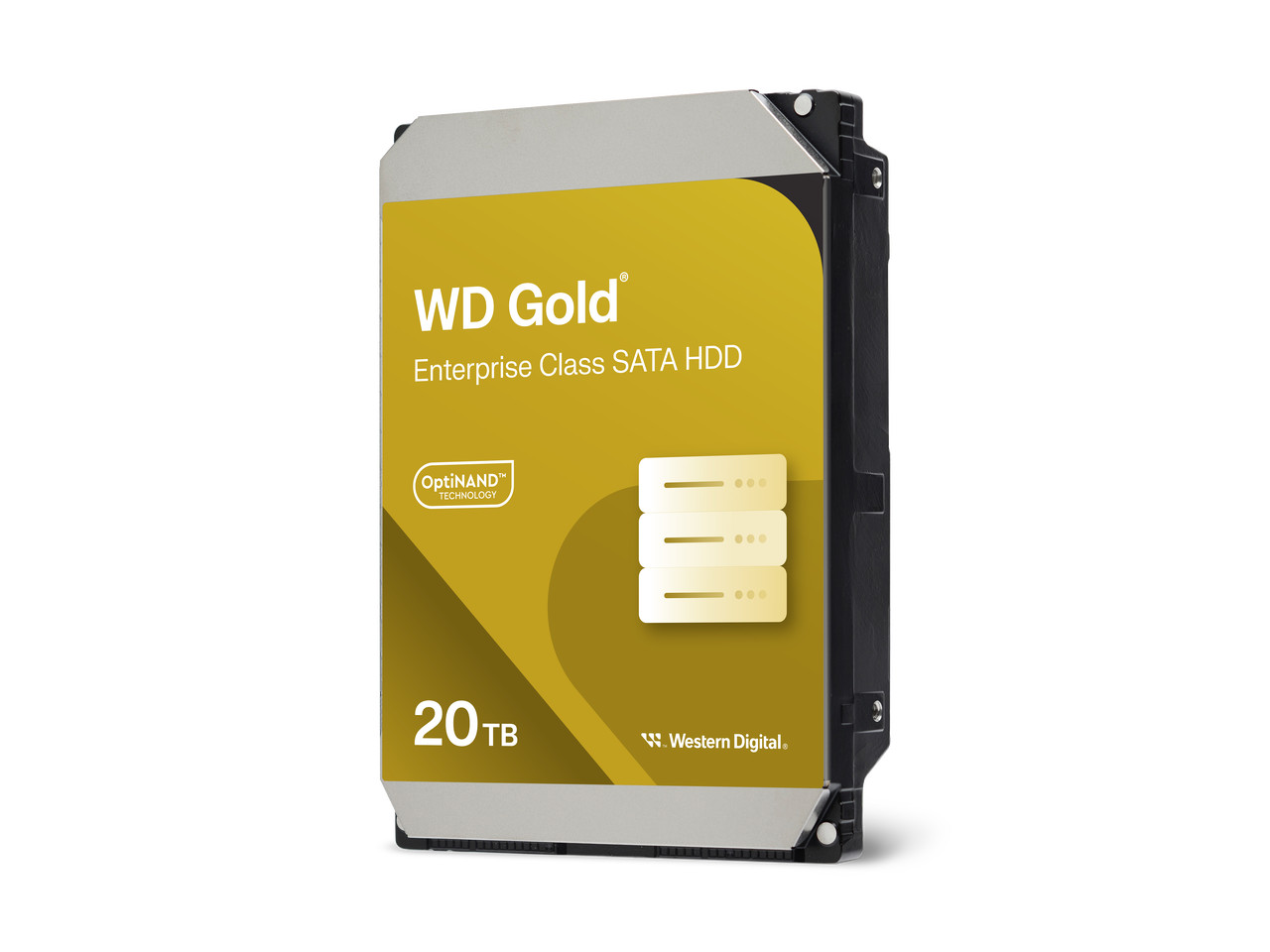 WD Gold 20TB Enterprise Class SATA Internal Hard Drive HDD - 7200 RPM, SATA 6