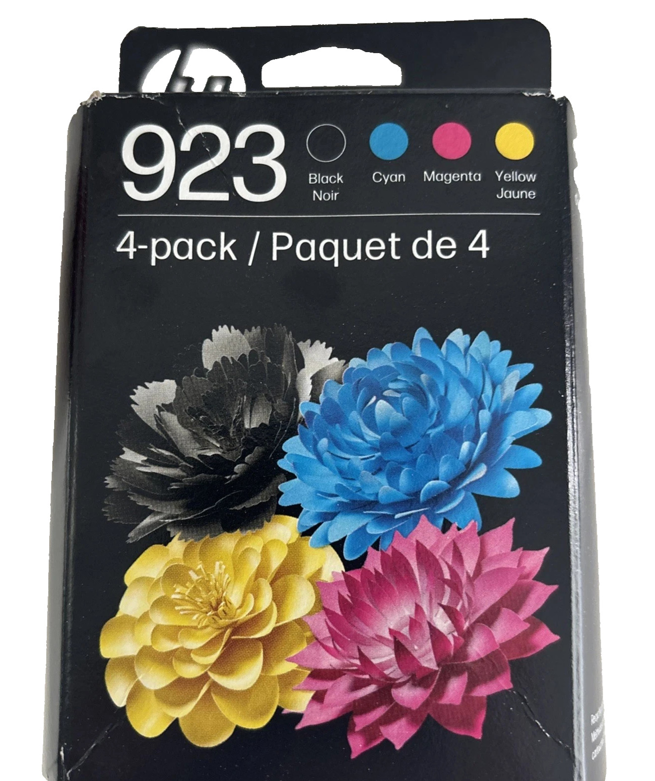 Genuine HP 923 Ink Cartridges Combo-B/M/Y/C-For HP 8120 8130 Printer-OEM-4PK