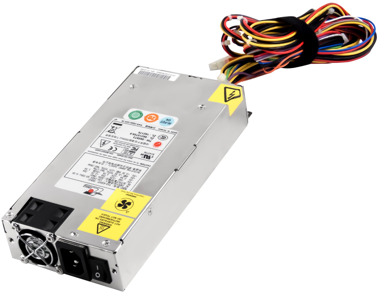 Power Supply EMACS P1A-6300P B000210225 300W 1U PSU ATX 20-PIN