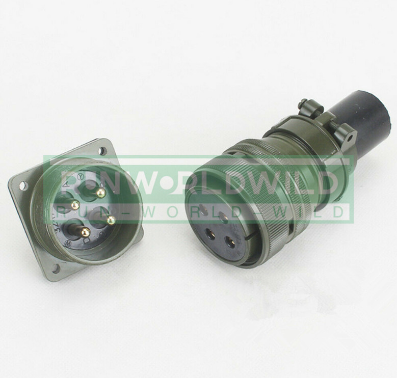 1PC   FOR  MS3106A 32-17 S/P 4 core connector straight aviation plug