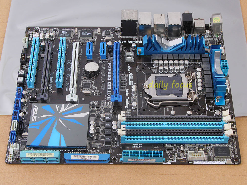 ASUS P7P55D DELUXE Motherboard LGA 1156 DDR3 Intel P55