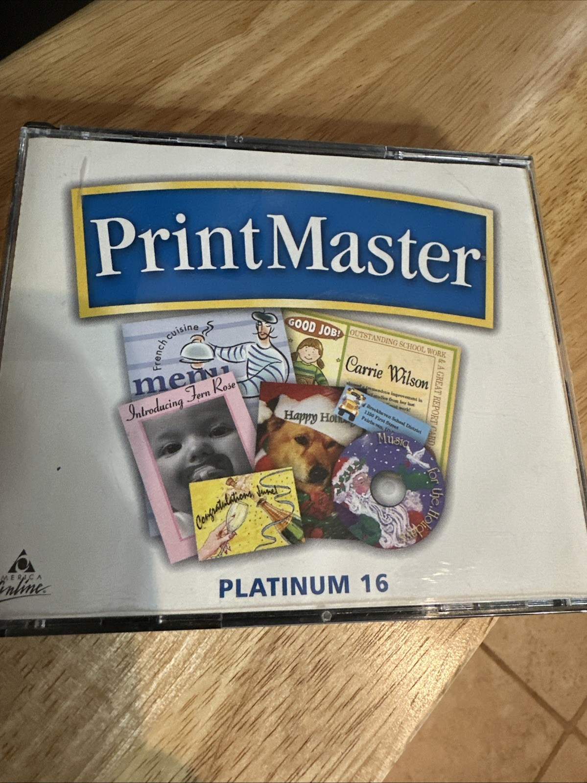 PrintMaster Platinum 16 4-CD Set Broderbund 2004