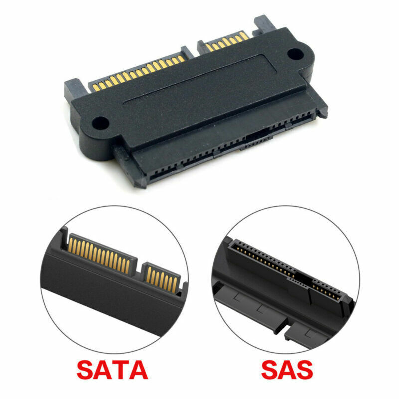 CY  SFF-8482 SAS 22Pin to 7Pin + 15 Pin SATA Hard Disk Drive Raid Adapter  15P