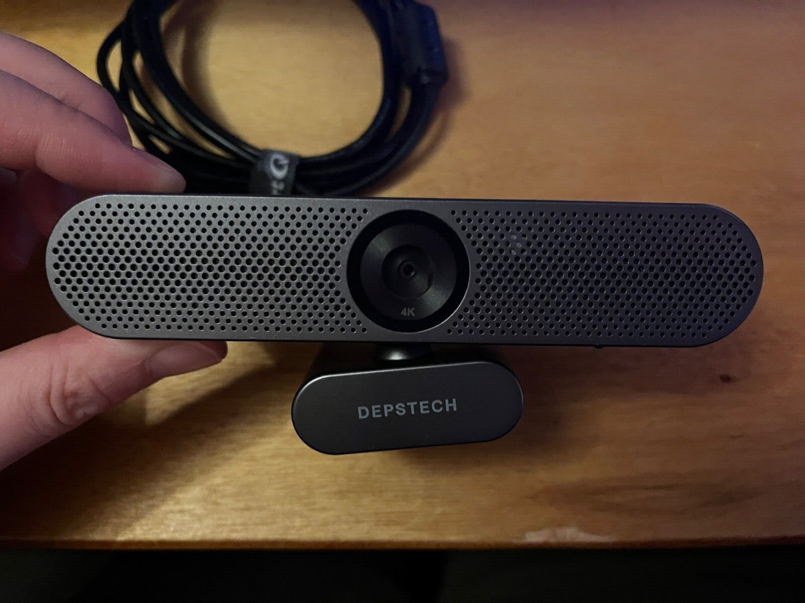 DEPSTECH DW50 Pro Webcam 4K Zoomable Camera with Microphone Remote & Auto-Focus