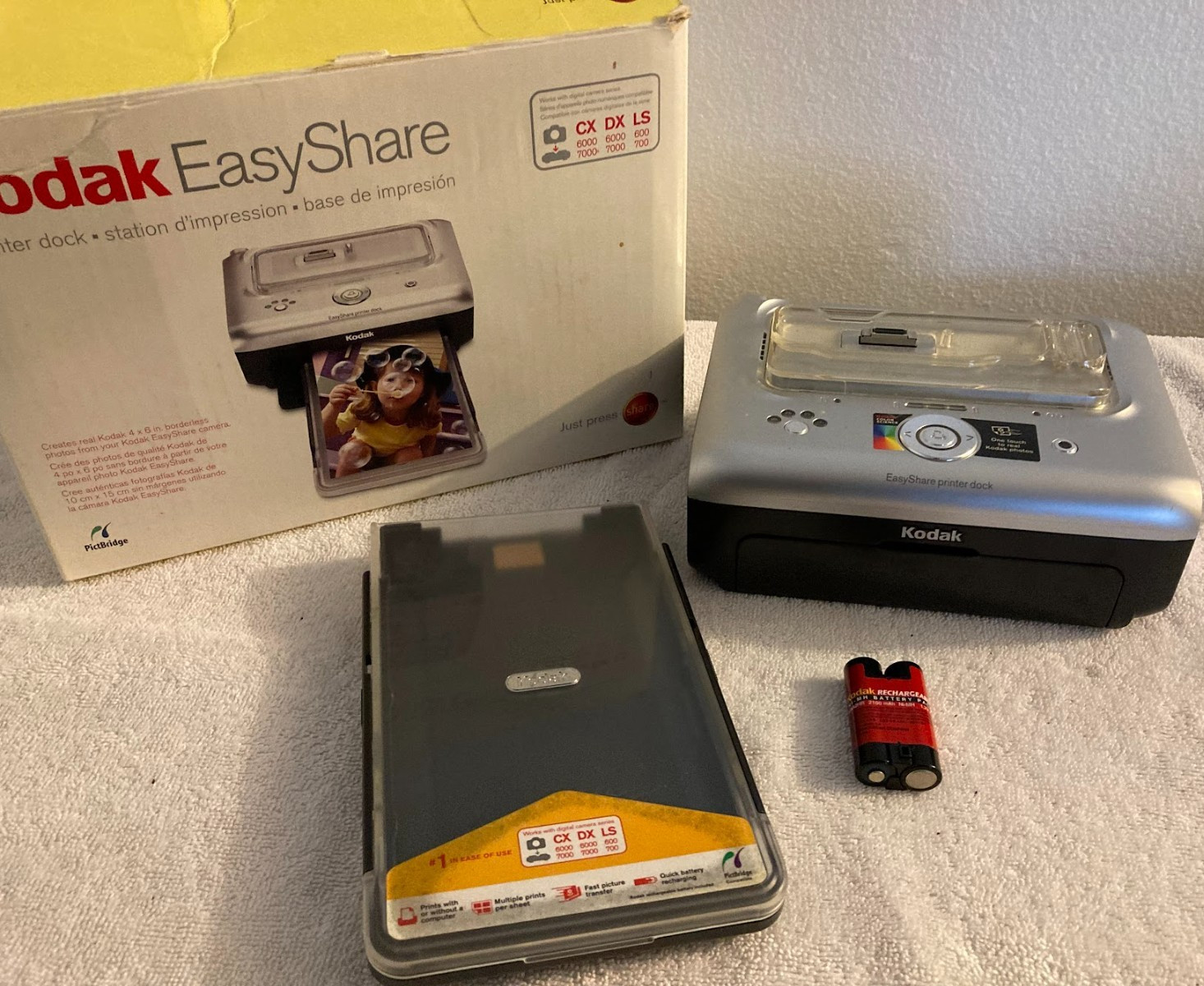 Kodak EasyShare Vintage 2000's Printer Dock Photo Printer Station 4x6 PictBridge