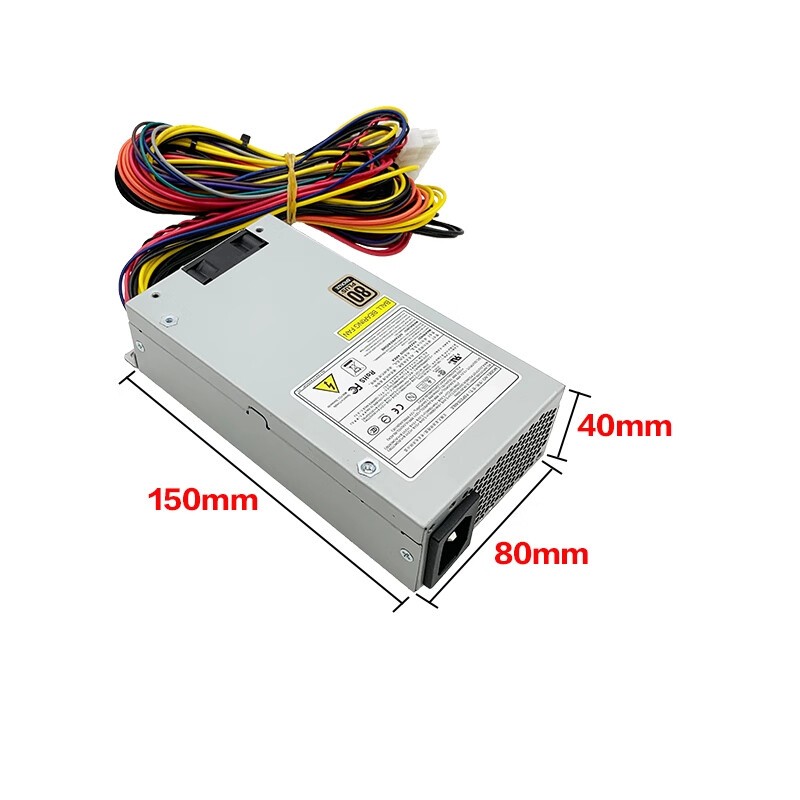 270W Server Power Supply FSP270-60LE 1U PSU Flex ATX NAS Shuttle 24-Pin +4-PIn