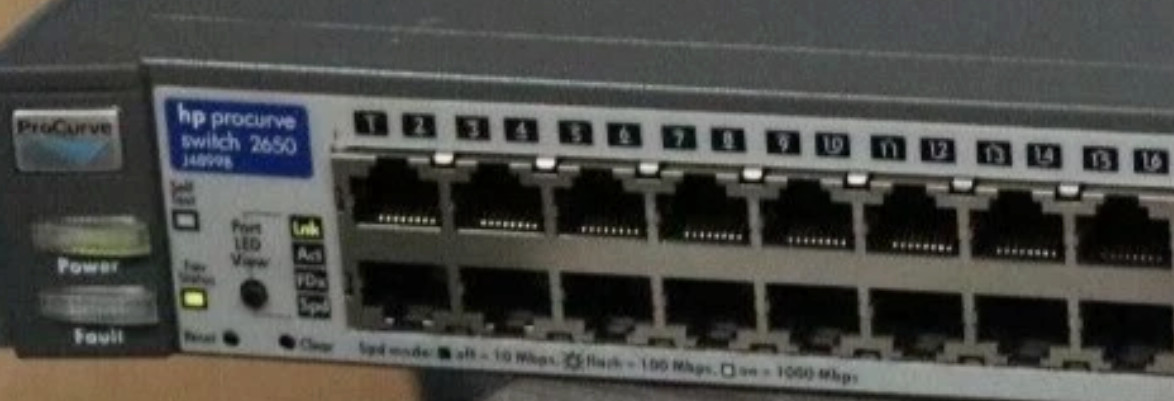 HP ProCurve 2650 J4899B 48-Port 10/100 Ethernet Network Switch , USED