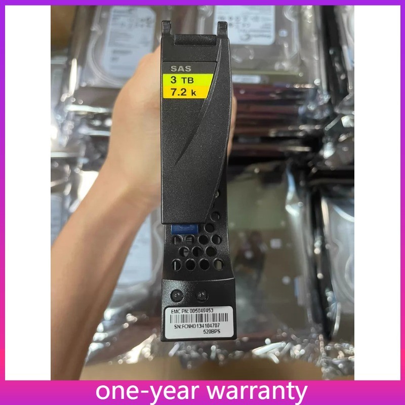 1PCS V4 VS07 030 EMC V4-VS07-030 005049278 005049453 3.5" 3TB 7.2K 6Gb SAS Hard