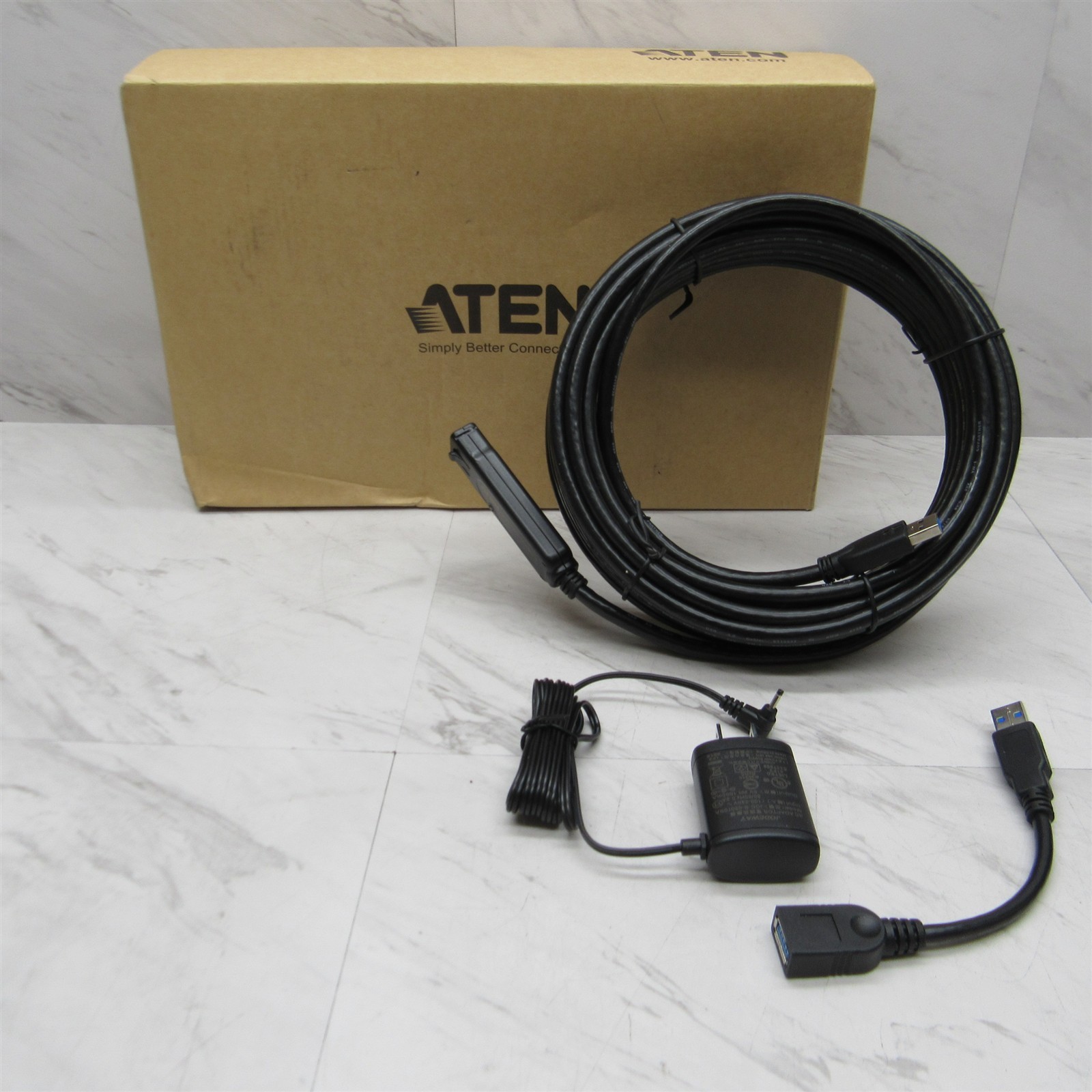 NEW ATEN USB 3.1 Gen 1 Extender Cable Male to Female 10m w/ Adapter UE3310