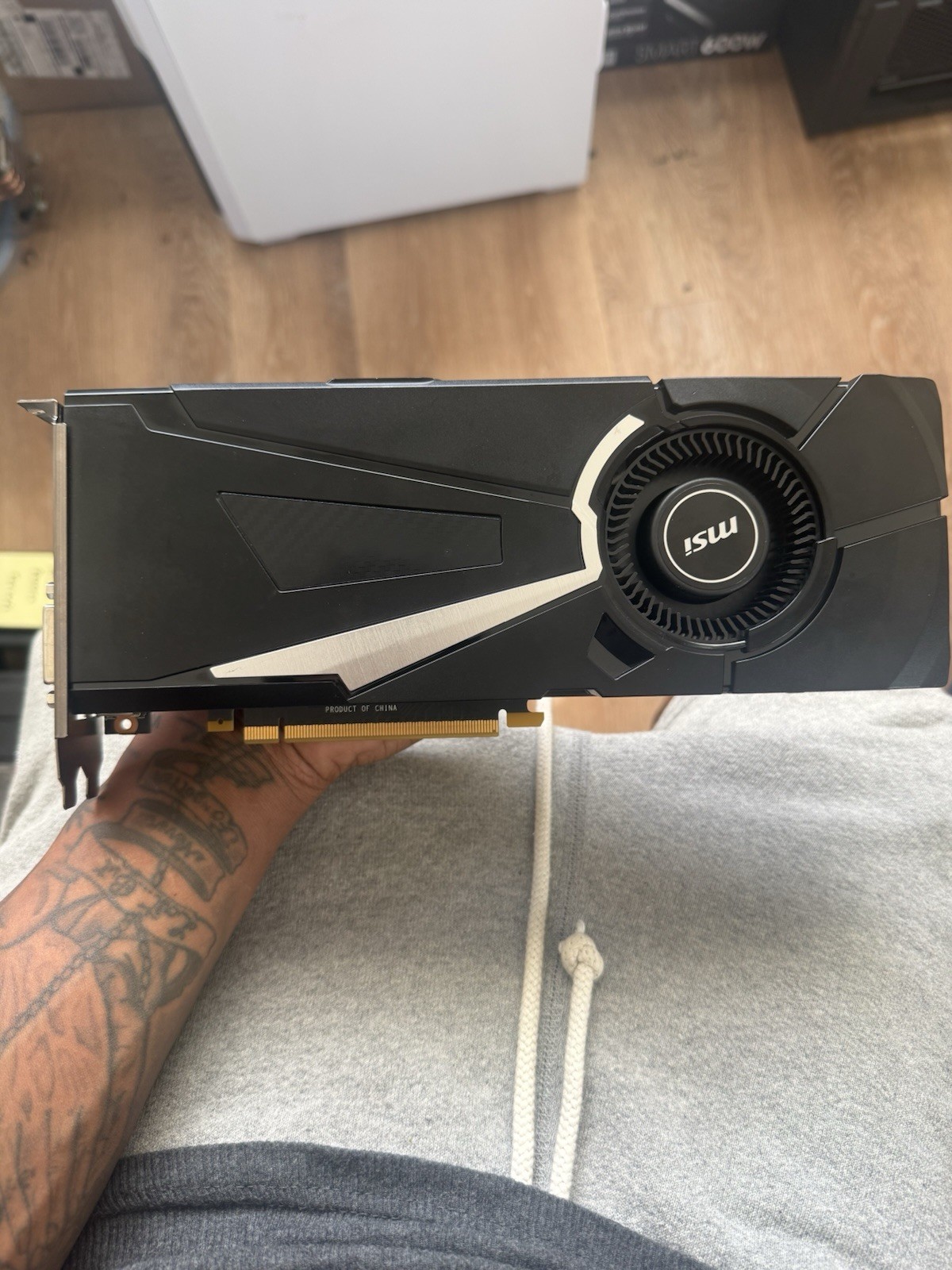 MSI NVIDIA GeForce GTX 1070 Aero OC 8GB graphics Card TESTED & Working