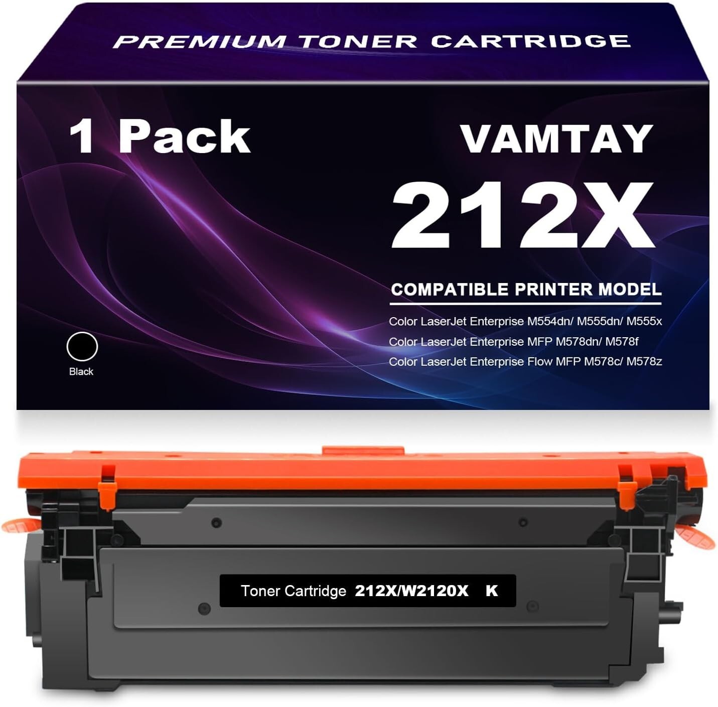VAMTAY H-212X ( W2120X ) Toner Cartridge Color - Black (open box) DR