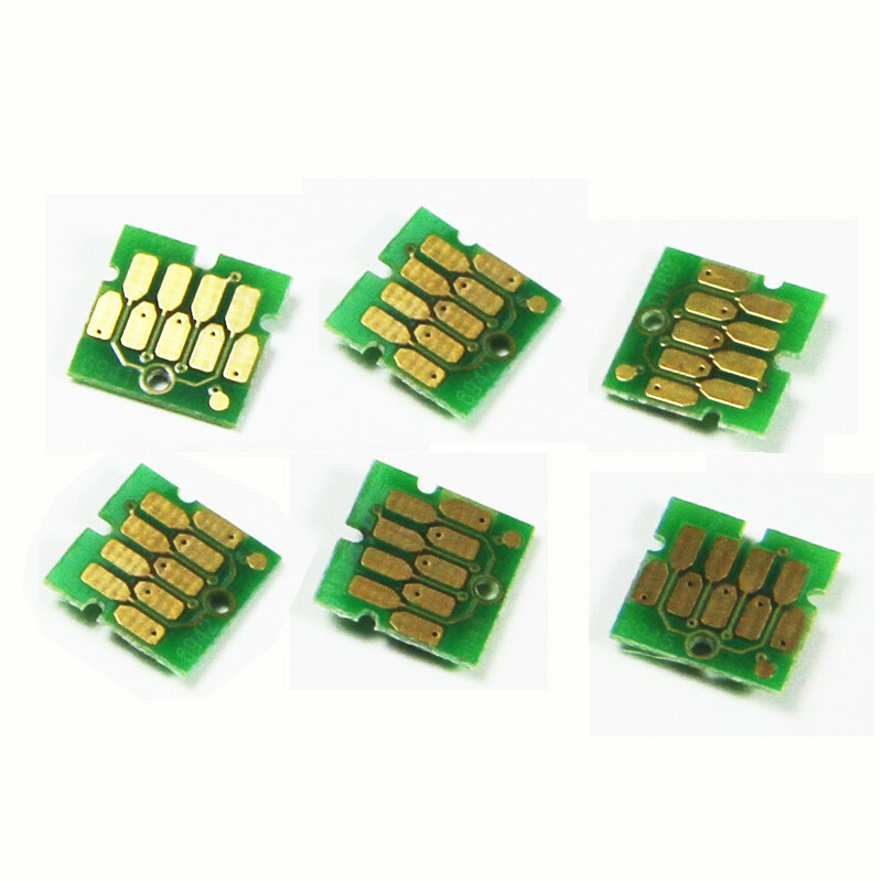 10PC White Ink Cartridge Chips for Epson CF2100 F2080 F2130 F2150