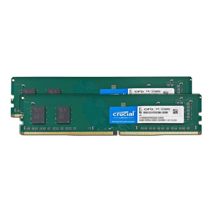 Crucial by Micron CT8G4DFRA32A 16GB (8GBx2) DDR4-3200 PC4-25600 Desktop Unopen