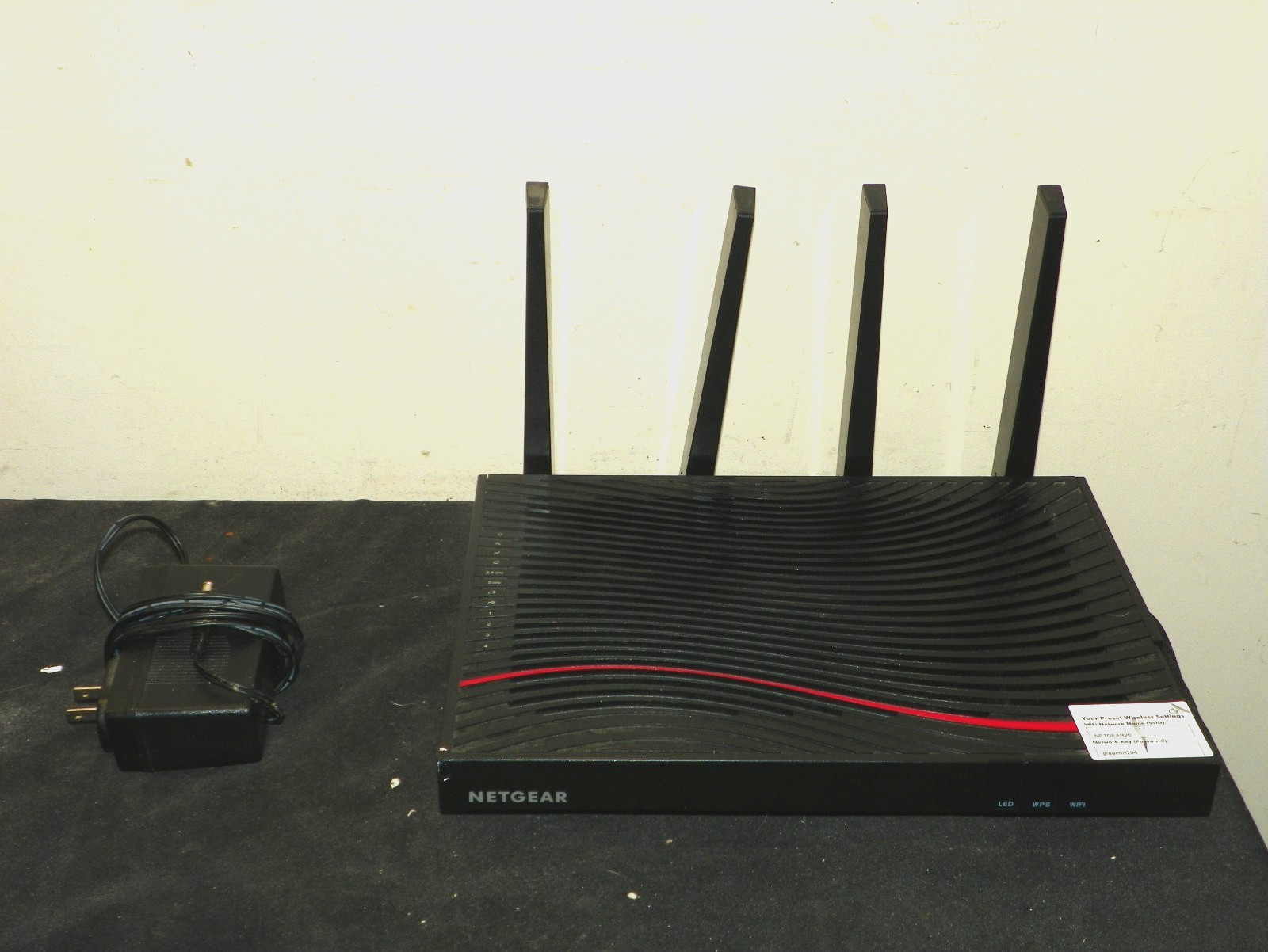 NETGEAR Nighthawk X4S C7800 AC3200 Cable Modem Wireless Gigabit Dual Band Router