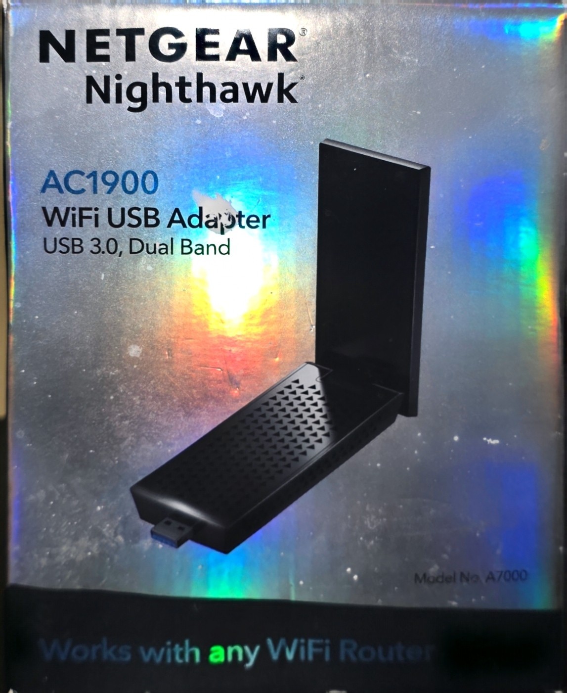 Netgear Nighthawk AC1900 Wi-Fi USB Adapter 3.0 Dual Band
