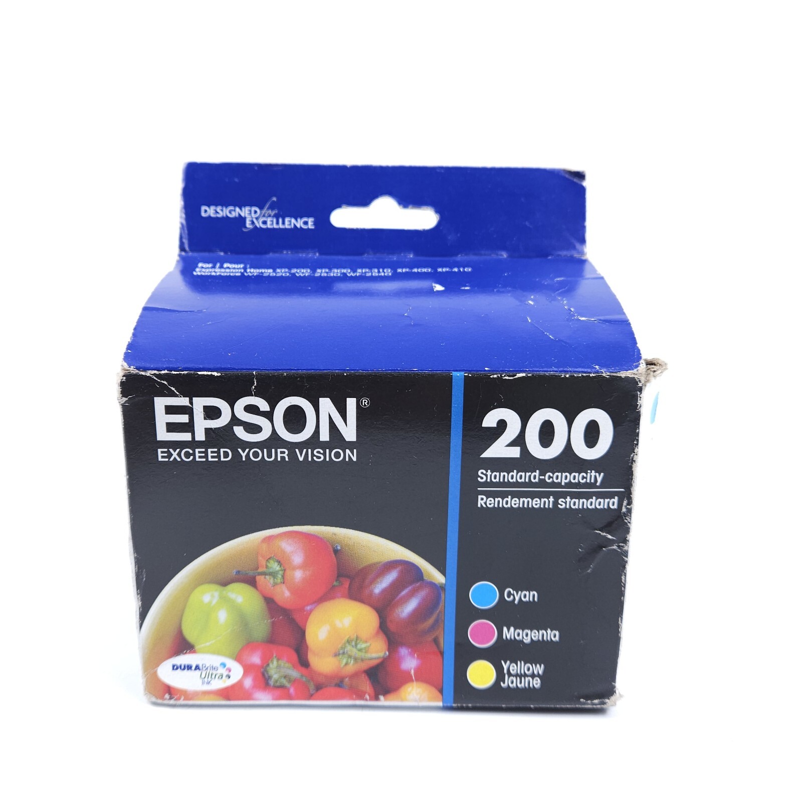 Epson T200520 Tri-Color Multi-Pack Sealed Exp 5/23