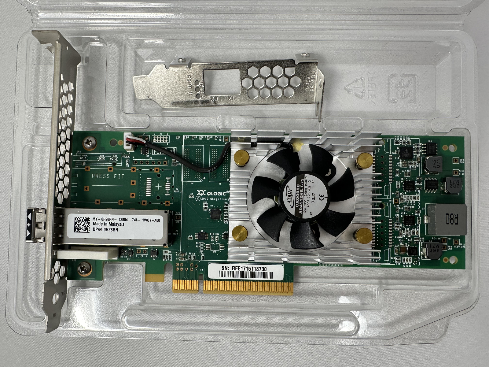 Dell QLE2660-DELL QLE2660 Single Port 16GB Fibre Channel HBA w/SFP