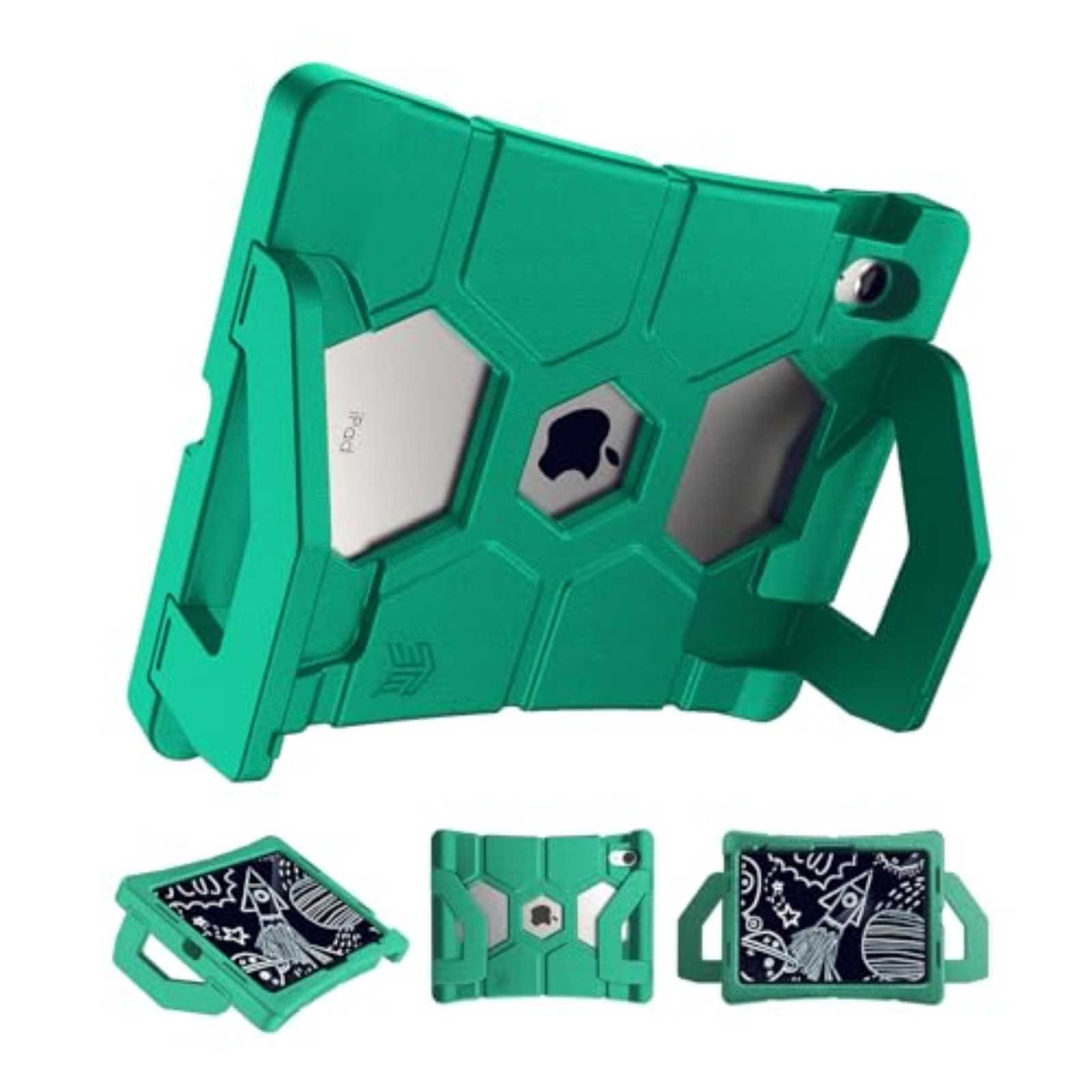 STM Duxling for iPad 10.9" 10th Gen A16 Case for Kids Protective Green