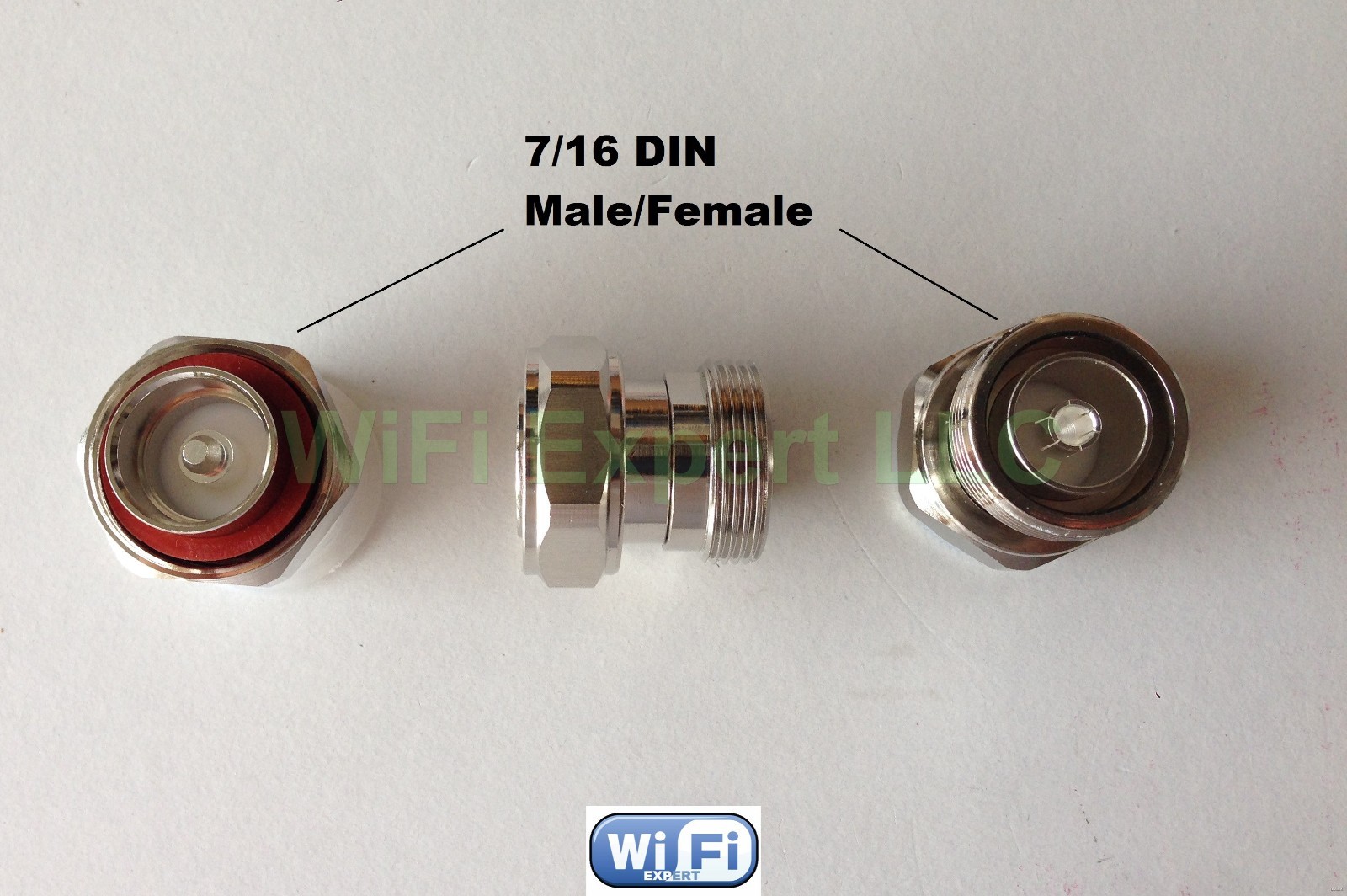1 x L29 7/16 DIN Male jack to 7/16 DIN Female Plug RF coaxial adapter connector
