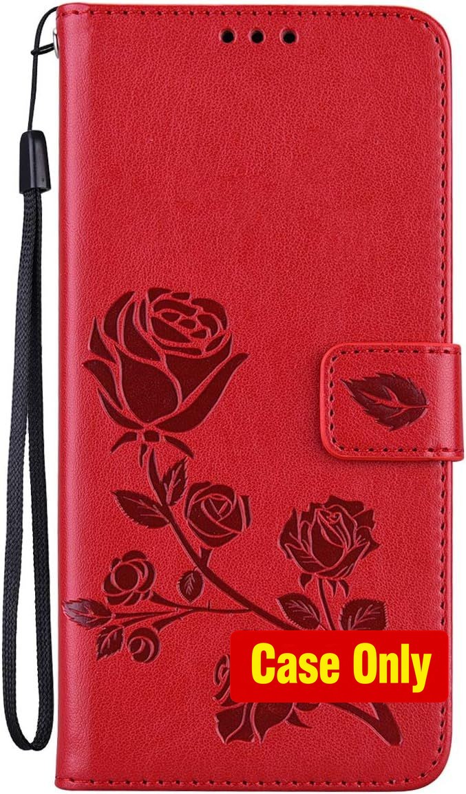 Case for Samsung Galaxy A11, Leather Magnetic Kickstand Flip Wallet Case Cover