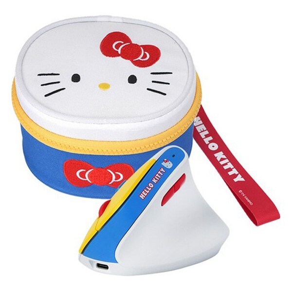 Sanrio Genuine  HELLO KITTY  Vertical  2.4Ghz Silent Wireless mouse
