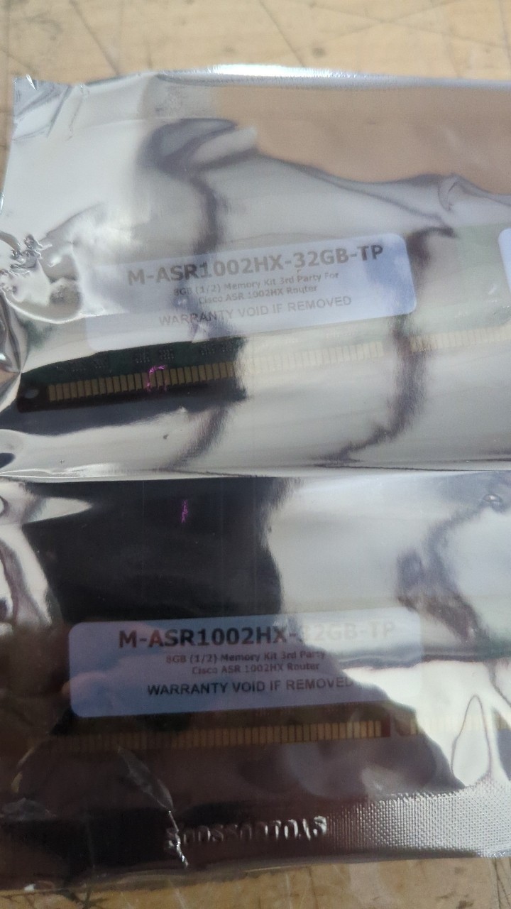 MASR1002HX32GB 16GB to 32GB 2x8GB Memory Kit 3rd Party Upgrade Cisco ASR G1N
