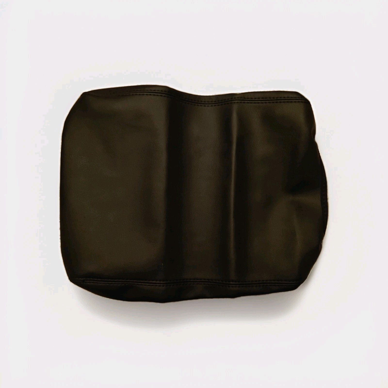 INTGET Car Center Console Armrest Cover for 2023-2024 black stitches