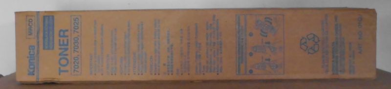 Konica Minolta toner 01QJ 30449 black for 7020 7030 7025 original packaging B