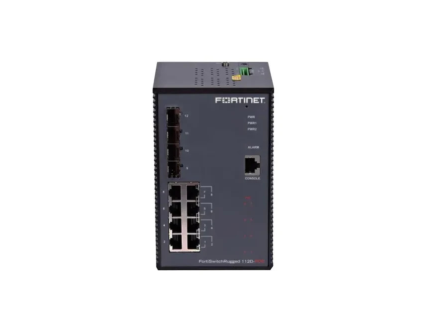 Fortinet FortiSwitch Rugged 112D-POE Tower Ethernet Switch - FSR-112D-POE