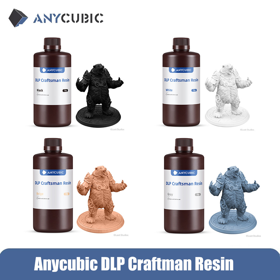 【Buy 3 Pay 2】ANYCUBIC Standard UV Resin Plant-Based Tough DLP ABS-Like Resin Lot