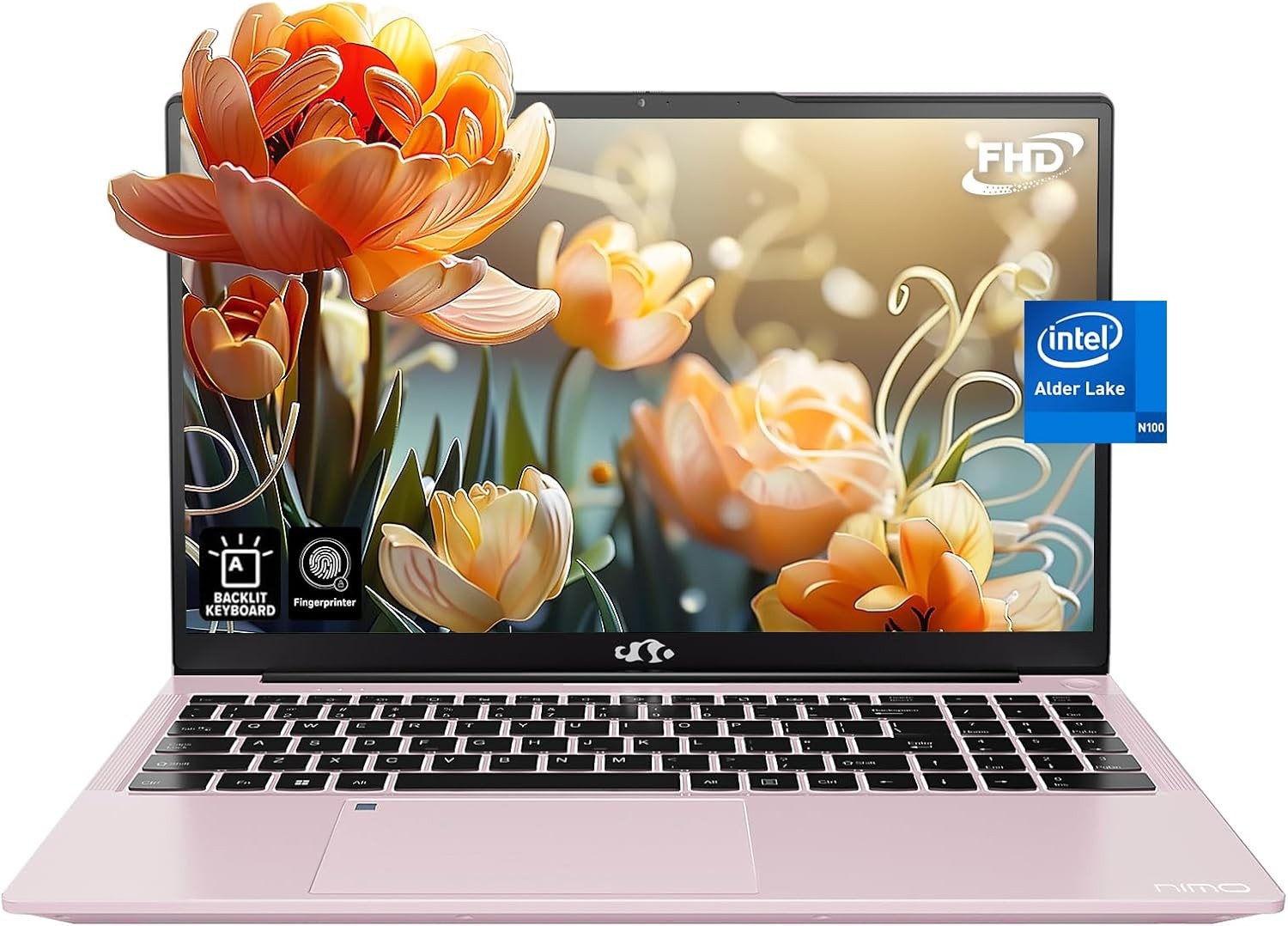 15.6 IPS FHD Laptop Intel 12 Gen 4 Core N100 16GB RAM 512GB SSD Backlit KB Win11