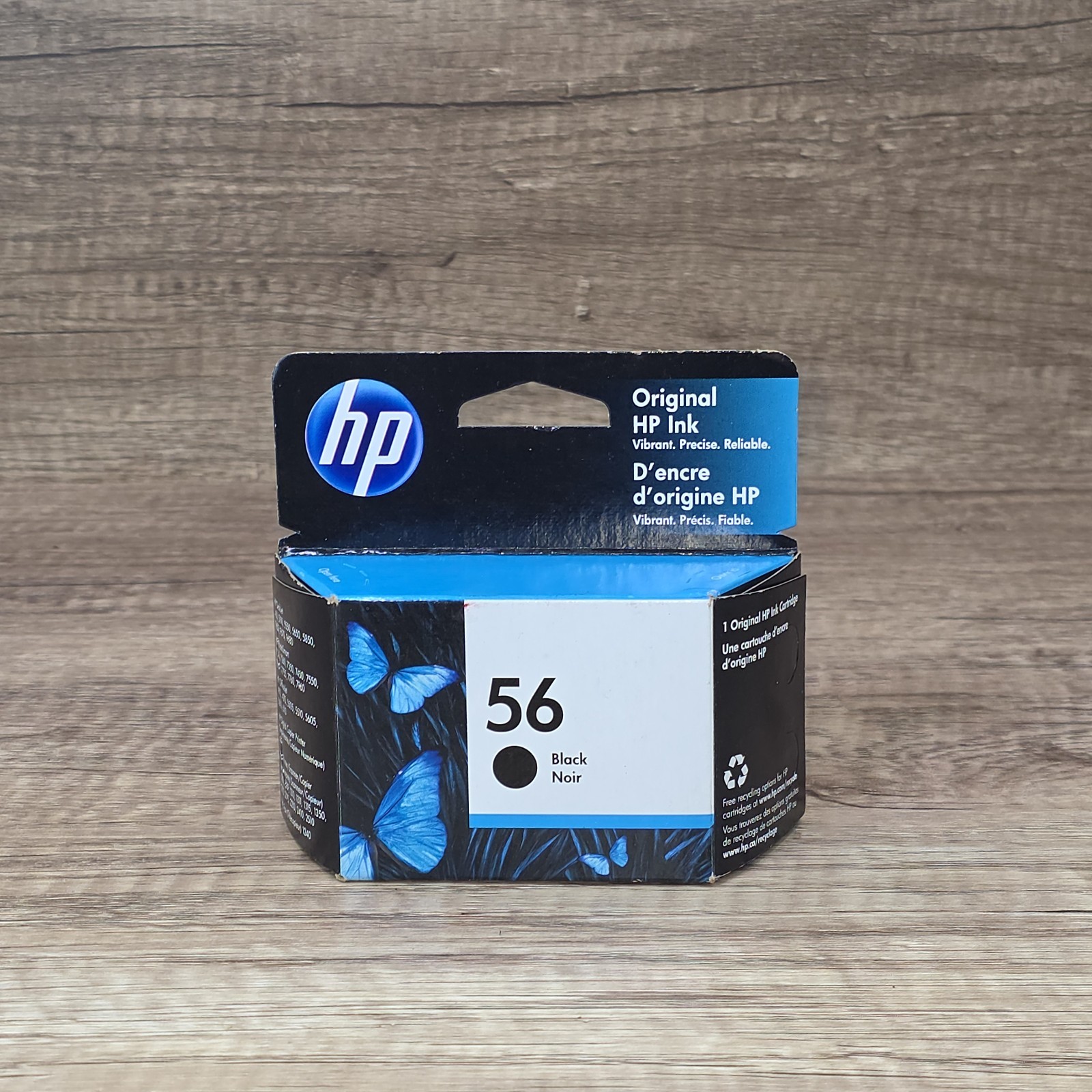 HP 56 Genuine Black Ink Cartridge Exp APR 2023 C6656AN