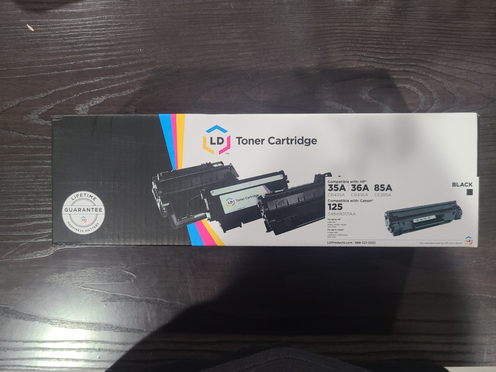 TCT Black CB435A 36A Laser Toner Cartridge For HP LaserJet P1005 P1006 printers