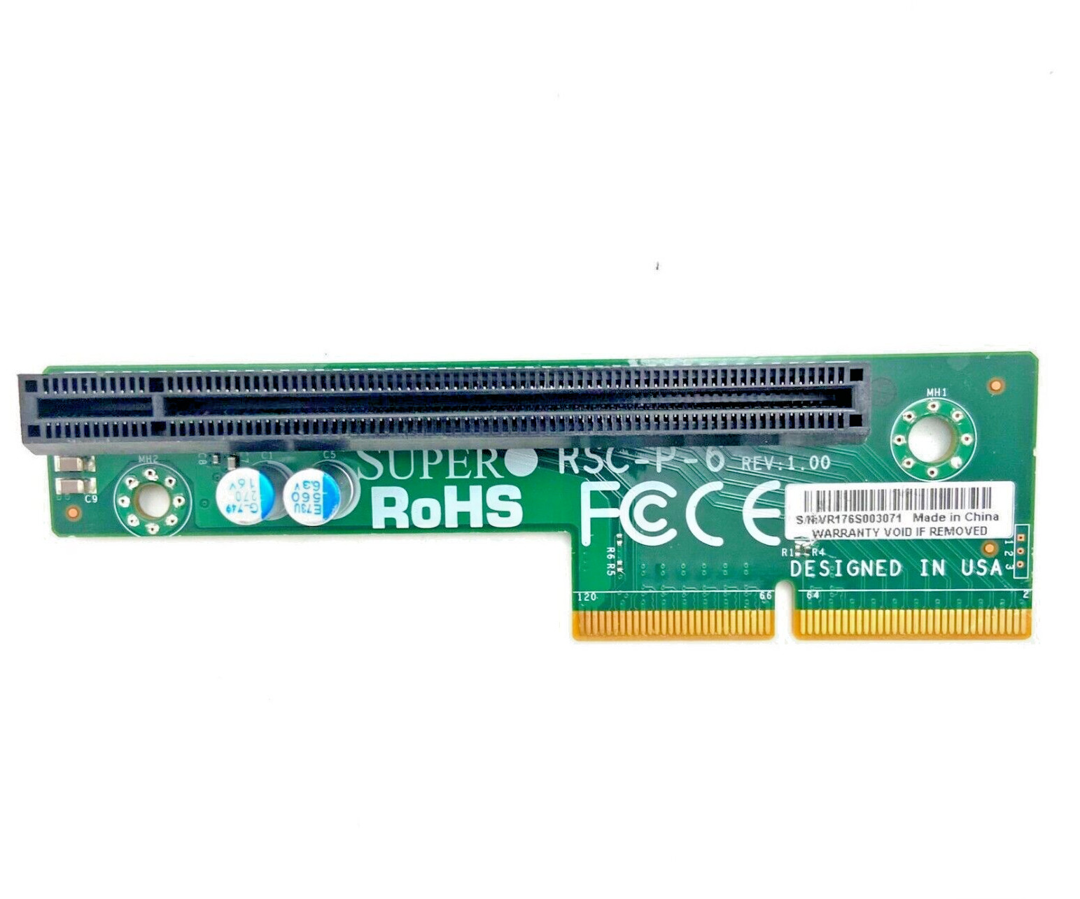 20Pcs Supermicro RSC-P-6 1U Left-Side TwinPro RSC-R1UTP-E16R Riser Cards