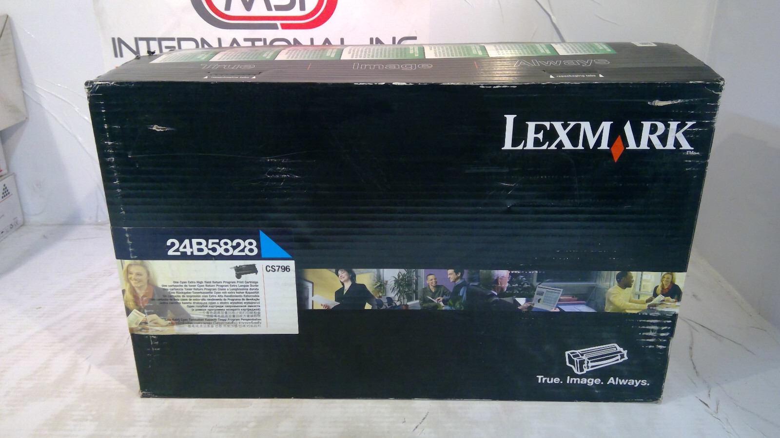 Genuine Lexmark CS796 Cyan Toner Cartridge 24B5828