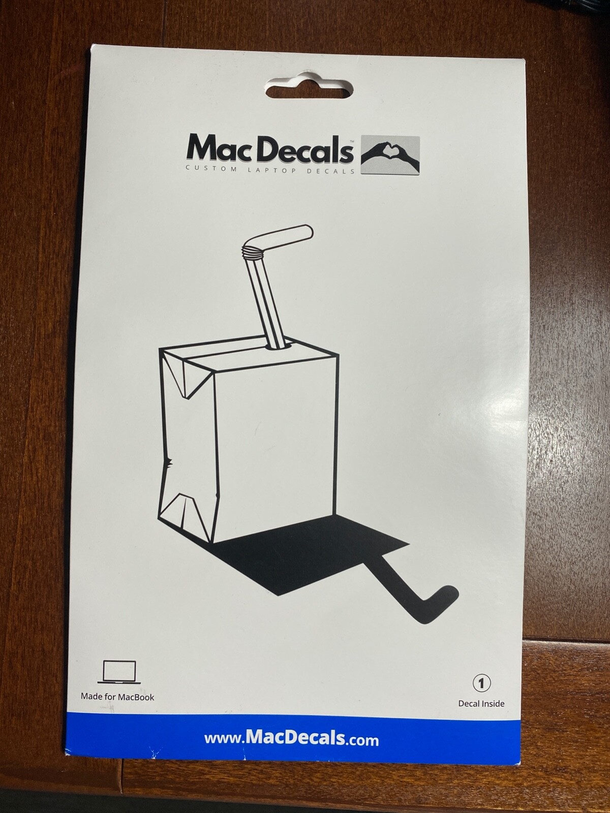 Apple Juice Box Mac Decal Sticker for MACBOOK