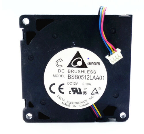 DELTA BSB0512LAA01 12V 0.10A 50*50*10mm 5010 4-pin PWM turbo blower cooling fan