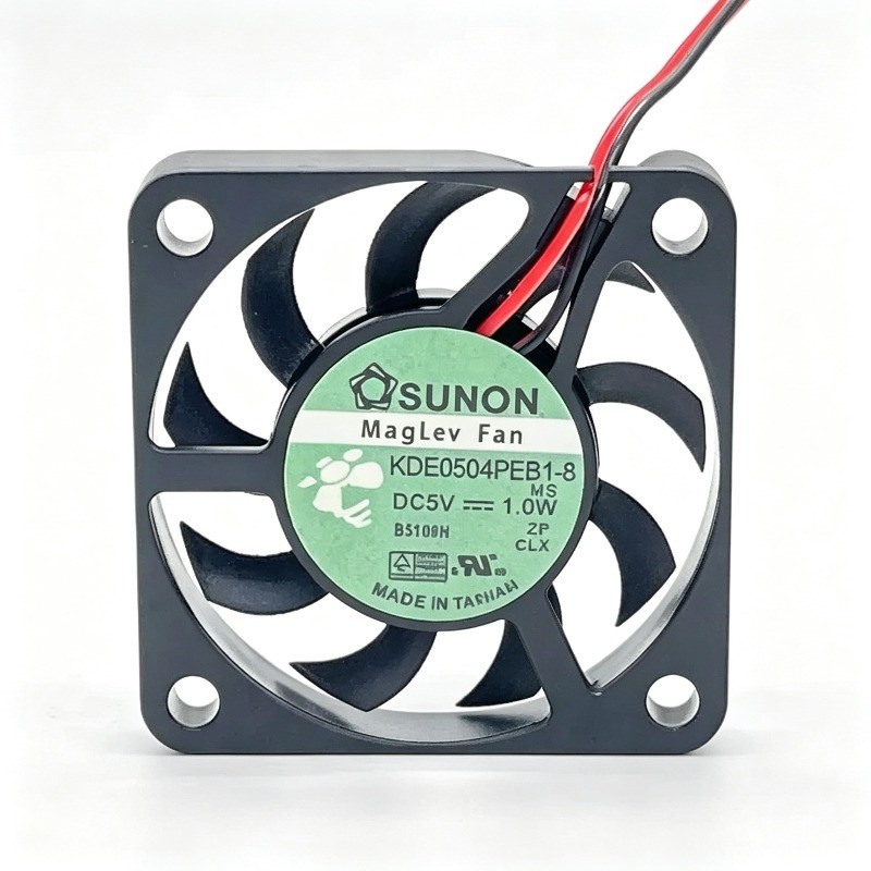 SUNON KDE0504PEB1-8 4007 5V DC 1.0W 4cm 2-wire Ultra-Thin Silent Cooling Fan