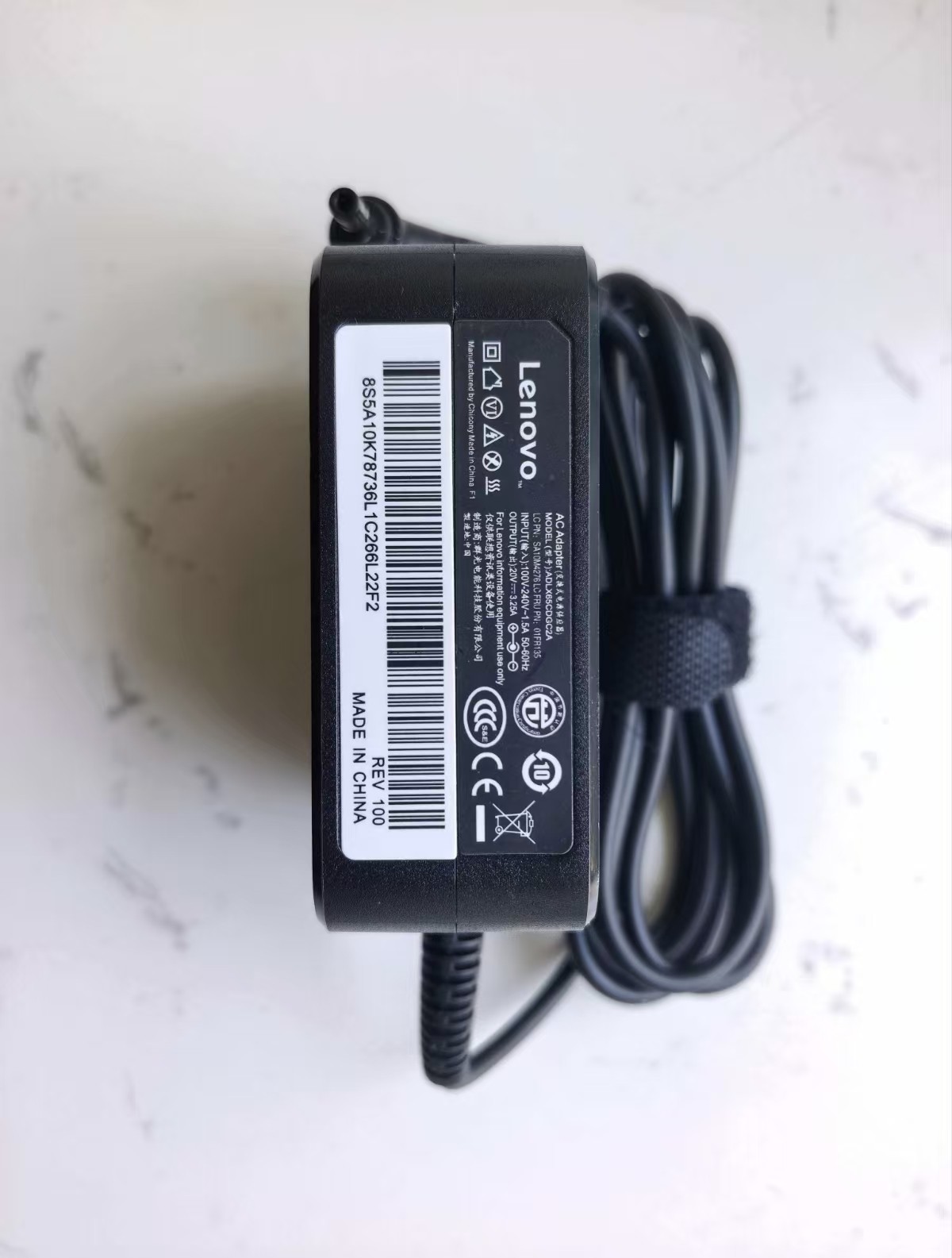 New 4MM 65W Laptop Charger ADLX65CCGU2A AC Adapter For Lenovo IdeaPad 3 15IIL05