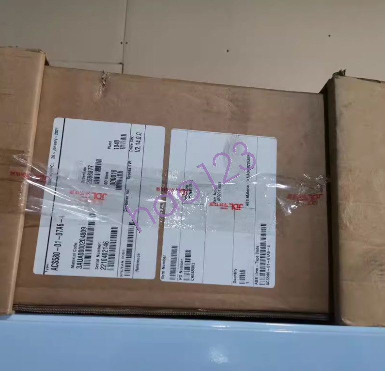 ACS580-01-07A6-4 Inverter ACS580-01-07A6-4 Brand New By DHL/FedEx Fast Shipping