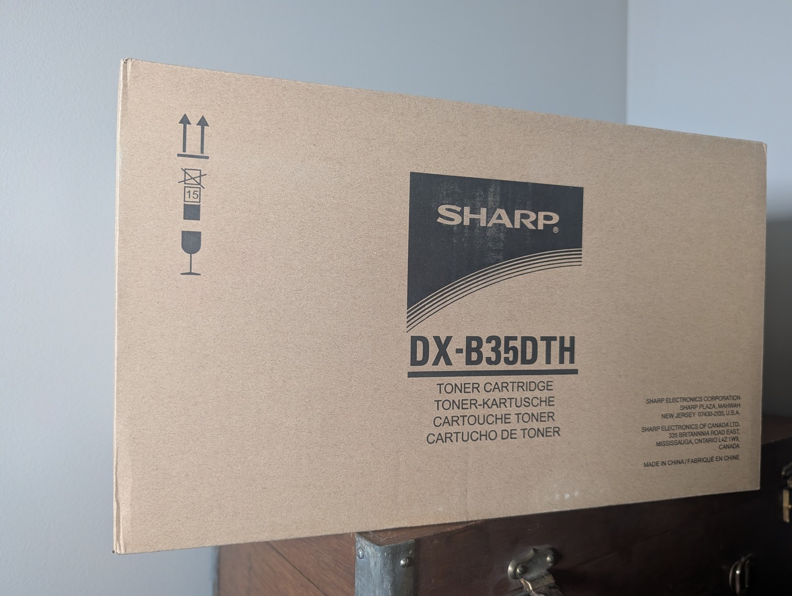 Sharp DX-B35DTH Genuine OEM Black Toner Cartridge for DX-B350P