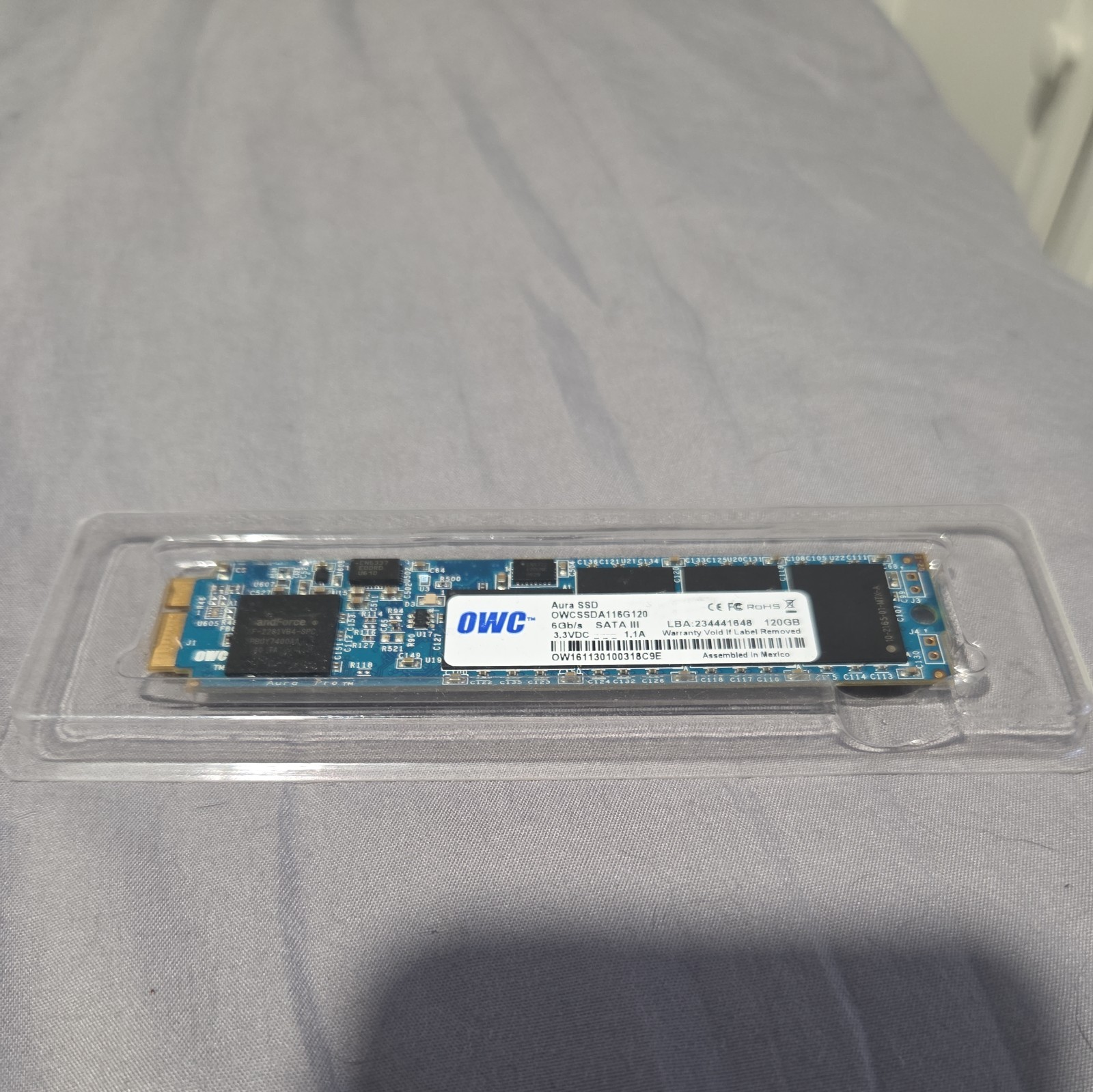 ​OWC Aura 120GB SSD Internal Solid State Drive - OWCSSDA116G120 SATA III Mac