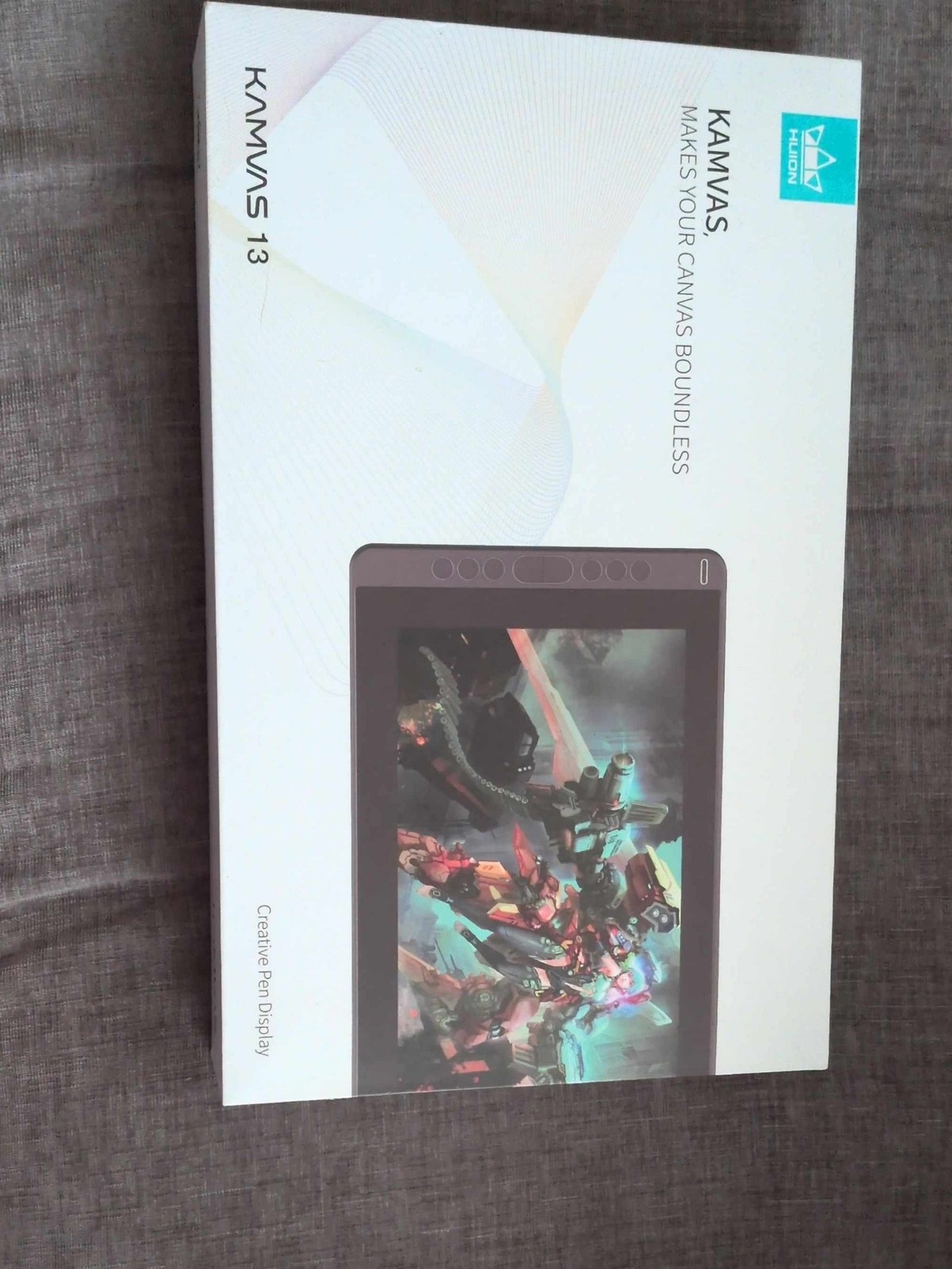 Huion Kamvas 13 Graphics Drawing Pen Tablet - Black (GS1331) - New , J2