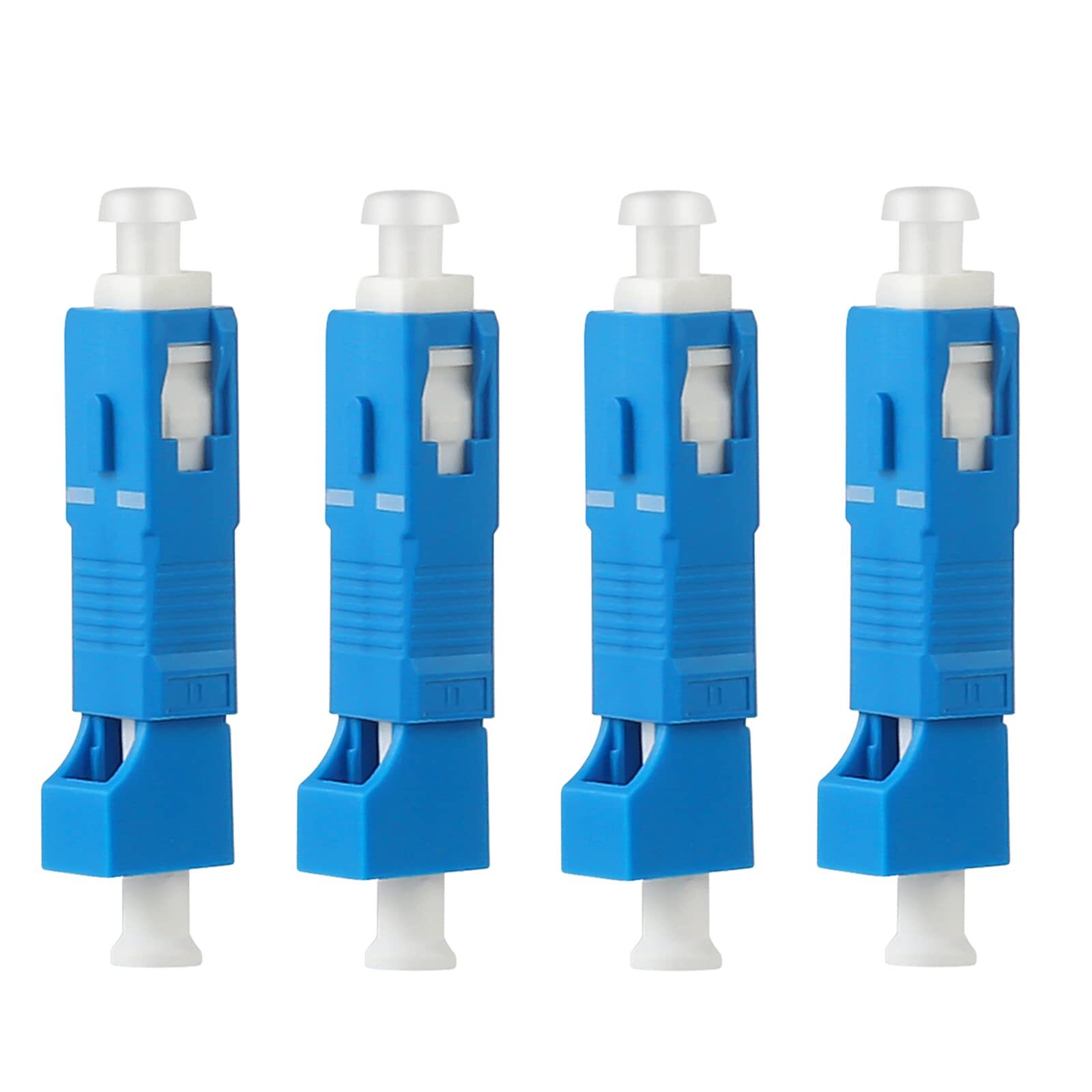 - 4pcs SC Male to LC Female UPC Adapter Visual Fault Locator Fiber Adapter Hy...