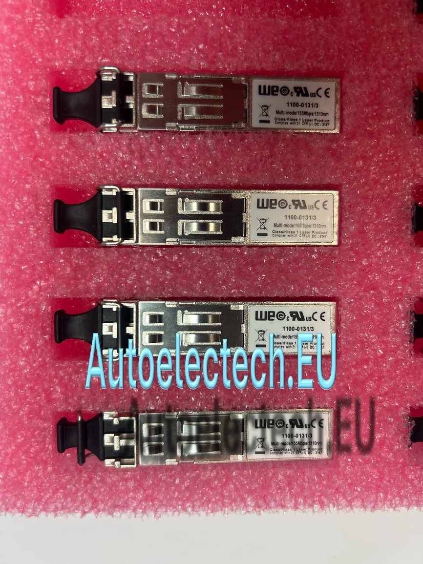 Westermo 1100-0131/3 SFP Fiber Optic Transceiver MM 155Mbps 1310nm 2km New Surpl