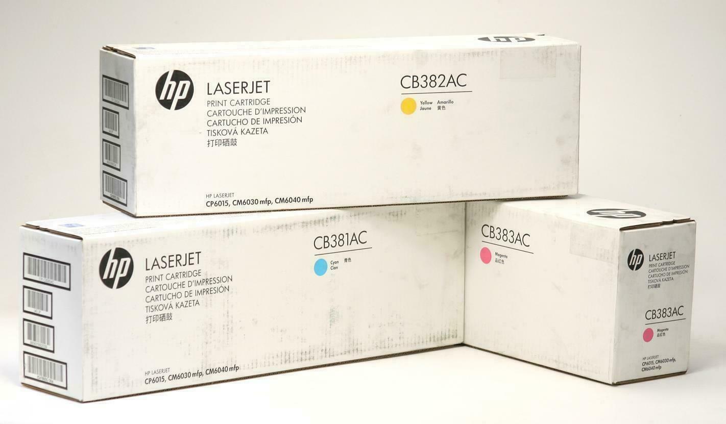 Open box HP CM6030 CM6040f Printer Toner CB390A CB381AC CB382AC CB383AC