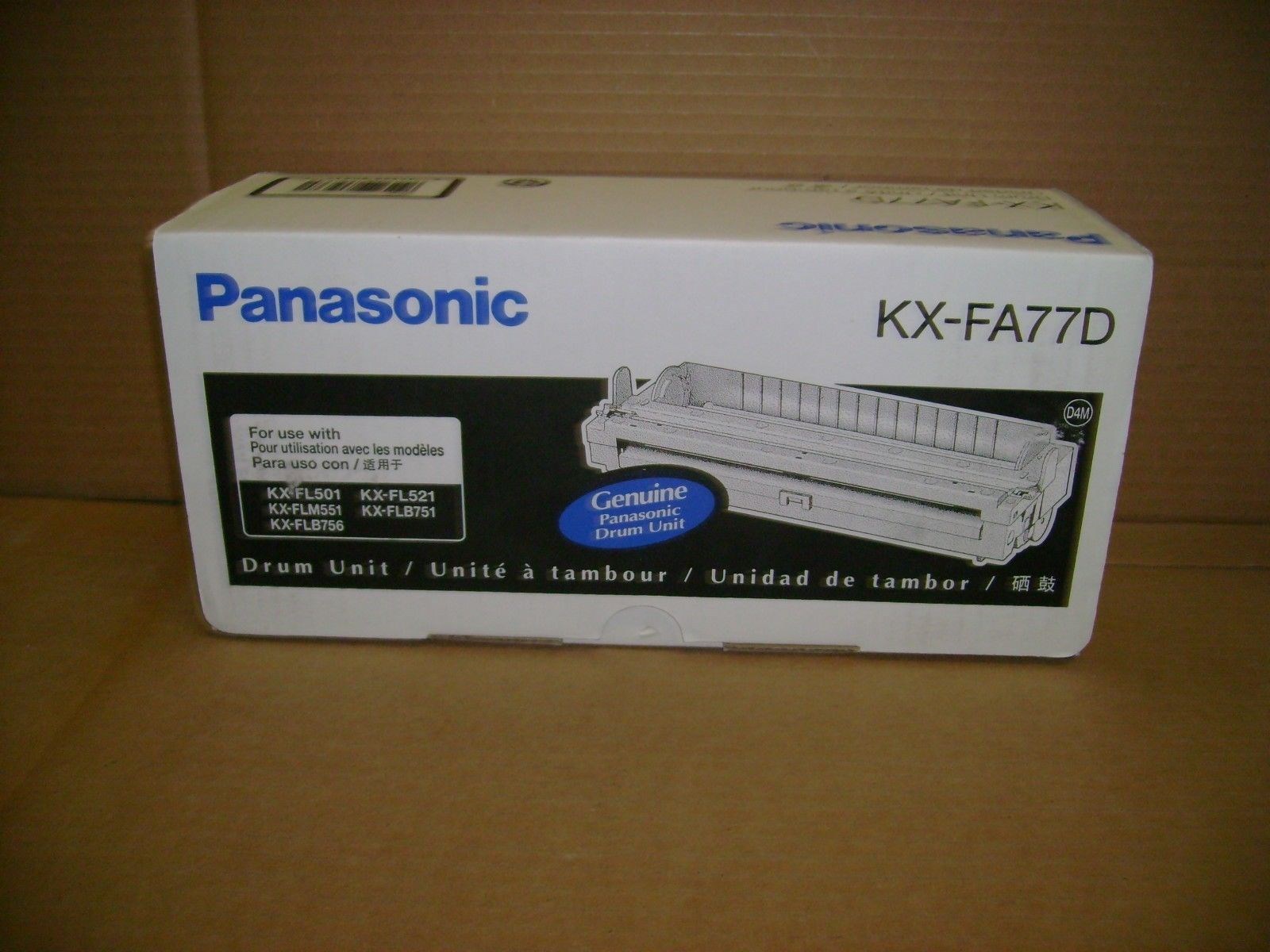 NEW  Genuine PANASONIC KX-FL501 FLM551 FLB756 FL521 FLB751 KX-FA77D DRUM UNIT 