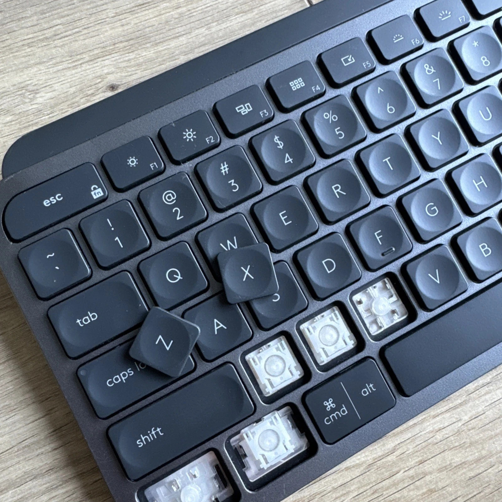 Logitech MX Keys Keyboard ~ Replacement Key & Switch Part ~ Graphite Not Keys S